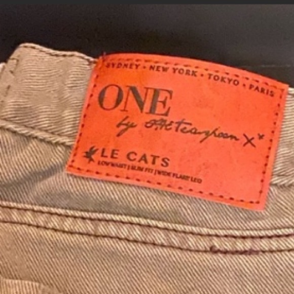 🌟🥸Le Cats One Teaspoon Bohemian Frayed bottom (24) - Picture 10 of 11